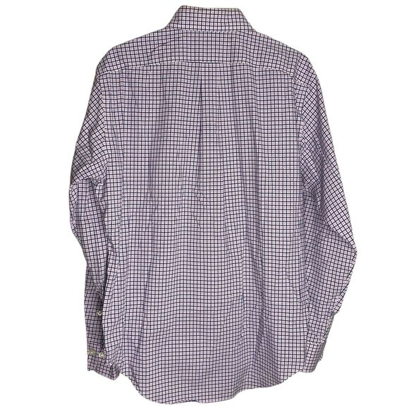 Ralph Lauren Dress Shirt Mens 15.5 34/35 Button Down Non Iron Preppy L/S LRL - Picture 4 of 15